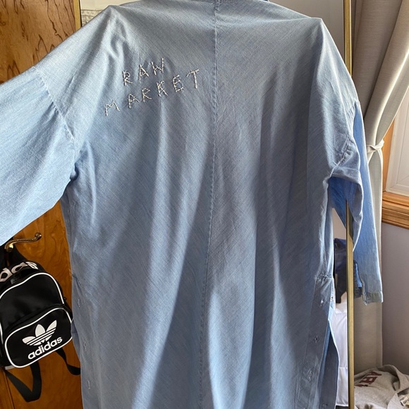 Oversized Denim blouse - Picture 4 of 7